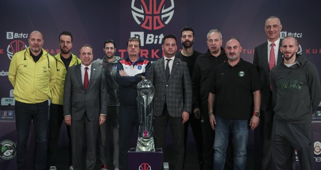 Bitci Türkiye Kupası Dörtlü Final basın toplantısı gerçekleştirildi