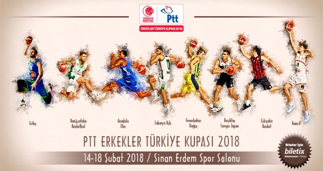 PTT Erkekler Türkiye Kupası 2018 heyecanı İstanbul’da 