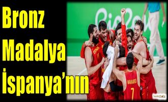 Bronz madalya İspanya'nın