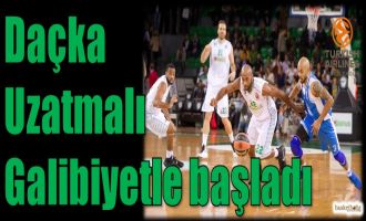 Darüşşafaka Doğuş uzatmalı galibiyetle başladı