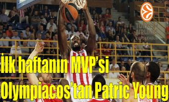 Euroleague'de ilk hafta MVP'si Patric Young