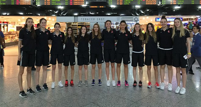 U20 Ümit Kız Milli Takımımız Madrid'e gitti