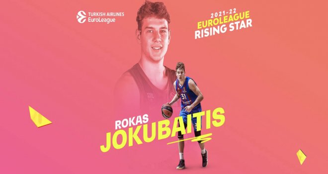Yükselen Yıldız Ödülü Rokas Jokubaitis'in